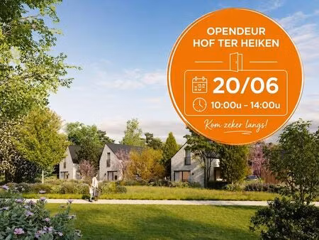 hof ter heiken à puurs à partir de € 320.000 (10055eg) - walbers immo | zimmo