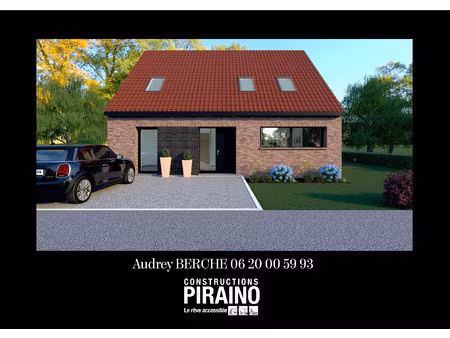 vente maison 8 pièces 127 m² fleurbaix (62840)