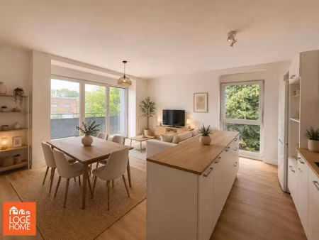 vente appartement 4 pièces 74 m² wattignies (59139)