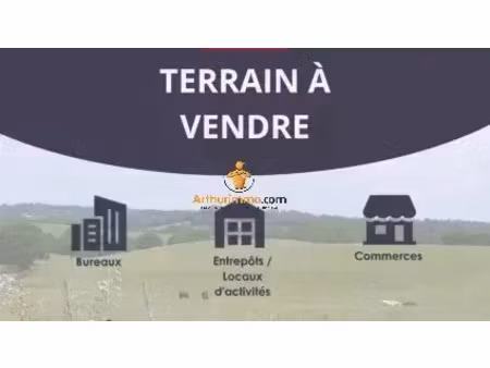 vente terrain 911 m² tarbes (65000)
