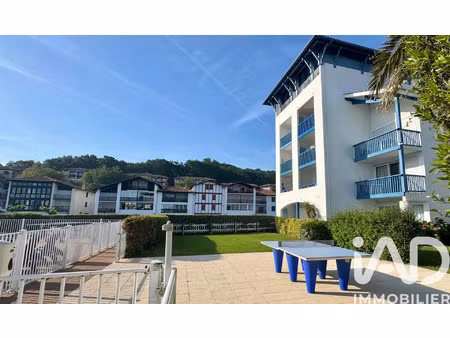 vente appartement 1 pièce 28 m² urrugne (64122)