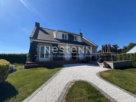 à vendre à naizin - maison familiale de 7 chambres sur 2855 m² de terrain clos et un sous-