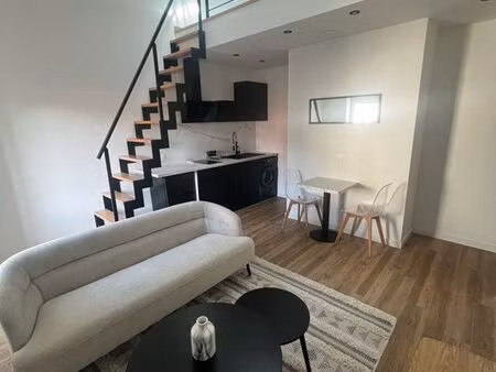 appartement f1 en duplex meublé