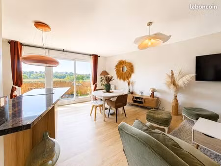 poitiers – appartement t3 avec balcon  garage fermé et vue dégagée