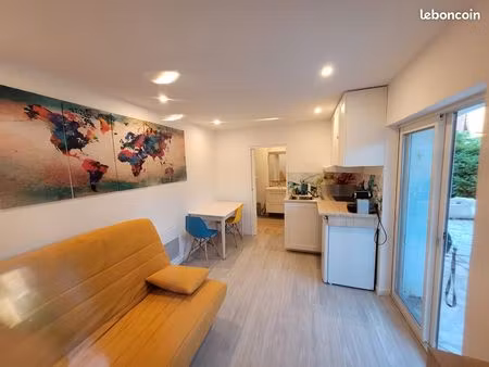 studio avec terrasse pour étudiant