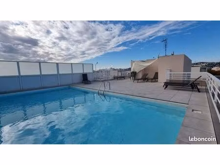 appartement meublé avec piscine – juan-les-pins