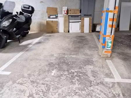 location parking en sous-sol