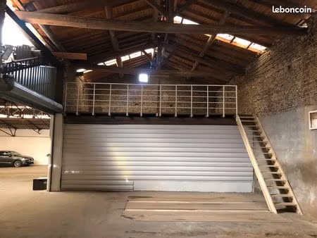 hangar box garage local 90 m2+mezzanine