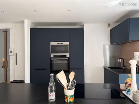 ⭐ rare à écully – superbe t3 rénové de 79 m² traversant avec balcon et garage