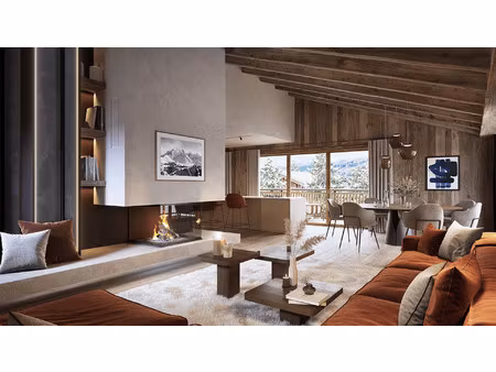 duplex de luxe à vendre à megève