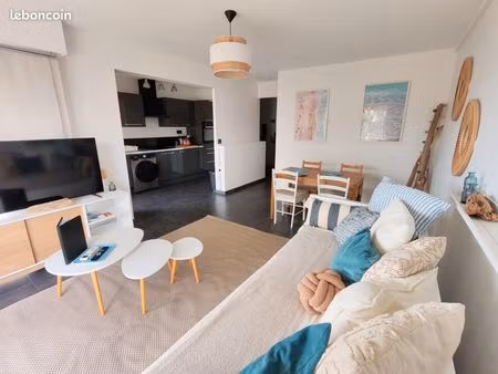 2 pièces 53m2 meublé avec terrasse et clim