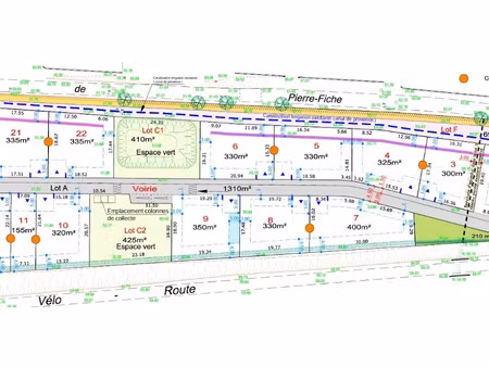 vente terrain 330 m² à saignon (84400)  65 000 €