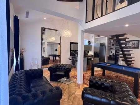 loft  duplex d’exception  calme absolu au centre-ville de nice