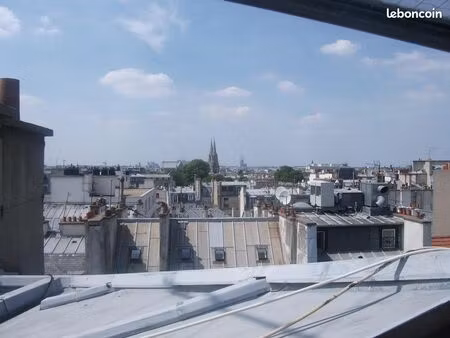 bac saint-germain studette aménagée et meublée