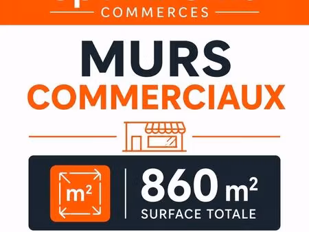 local commercial 860 m²