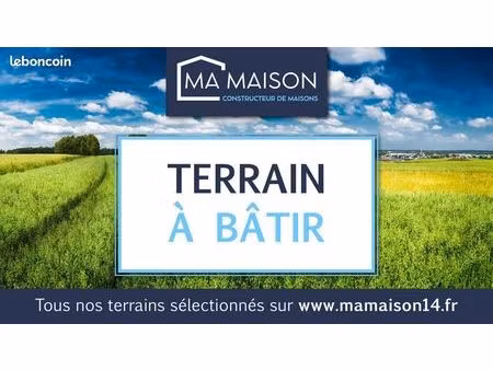 terrain à bâtir de 350 m² à bretteville-sur-laize (14)