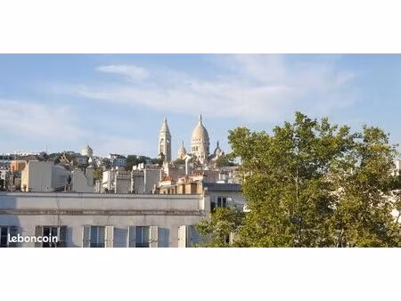paris 9e studio 40m² rénové - vue sacré cœur