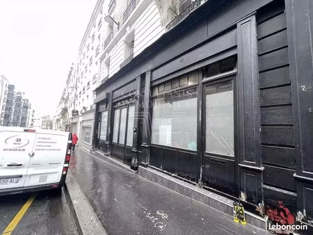 local commercial 214 m² paris 19ème