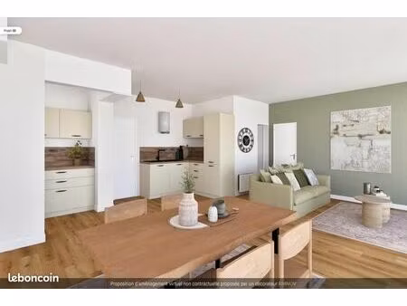 appartement 3 pièces 61 m²