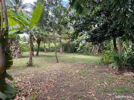 vends terrain constuctibe