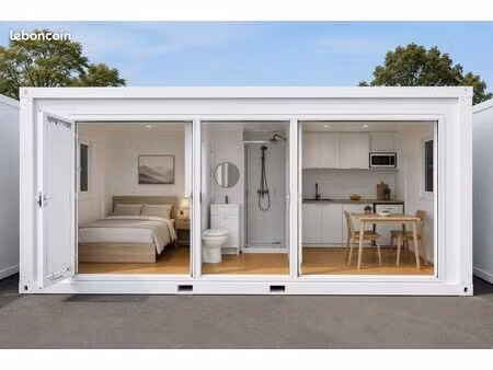 bungalows studio  bureau ou commerce clés en main en guyane 14900