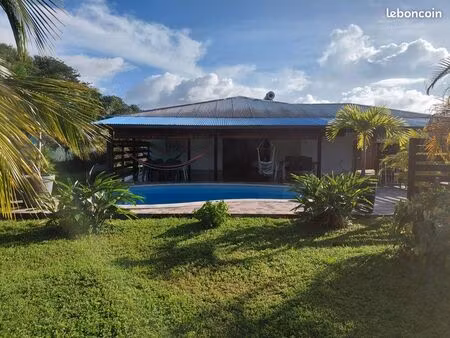à vendre – villa t4 avec piscine à macouria – secteur recherché