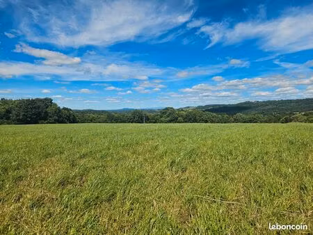 terrain agricole 8 55ha libre-d'un seul tenant-chalvignac -cantal