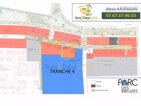terrain 392 m² bourges