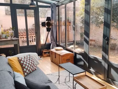 duplex 3 chambres avec jardin
