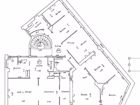bureau 130 m²