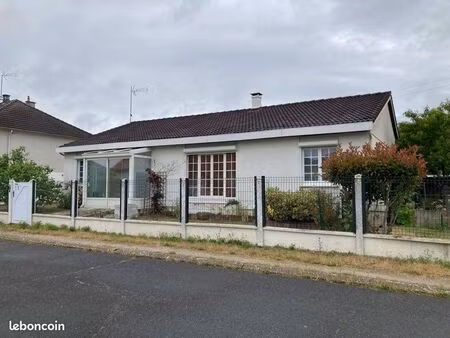 maison de plain pied à vendre à salbris