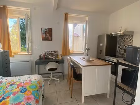 studio meublé rénové – 25 m² – vénissieux moulin à vent  limite lyon 8 – disponible immédi