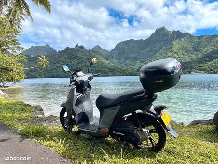 fonds de commerce location de scooters - polynesie - moorea