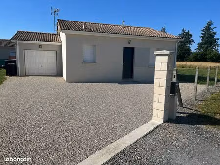 maison très récente lumineuse avec terrasse sud