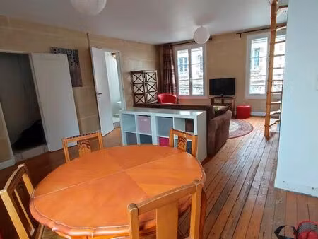 t3 duplex meuble rue caponière