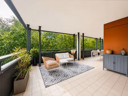 appartement 4 pièces  terrasse 40 m² massy vilmorin dpe c  double box  gare rer/ tgv