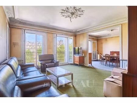 paris xvie - argentine / grande armée - appartement traversant avec vues entièrement dégag