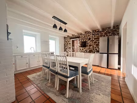 nouveaute exclusivite maison de charme en pierres guichen 7 pièces env. 170m² - terrain 12