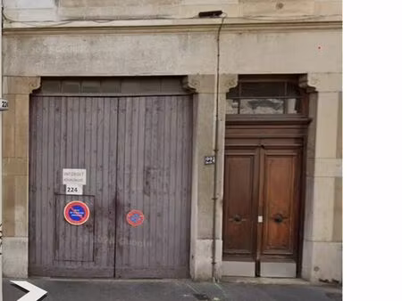 rarissime  maisons neuve 69003  garage de 50m2 grande hauteur  longueur et largeur sur ave