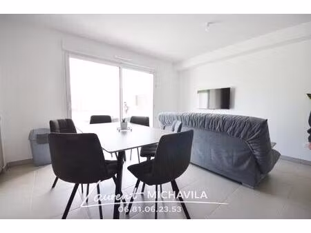 t3 premiuim de 55m2 avec terrasse - plage 20m