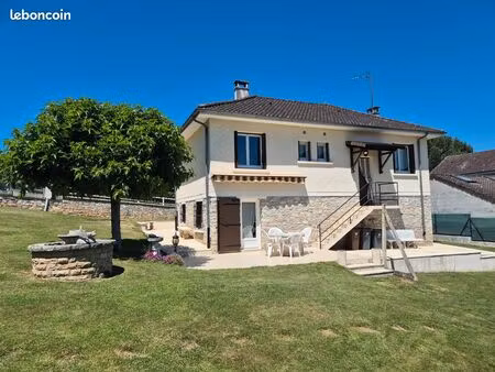 au calme  maison t4 + terrain constructible