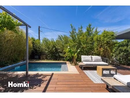 maison/villa t4 de 99m2 avec piscine et t2 de 36m2 à plan-de-cuques 13380