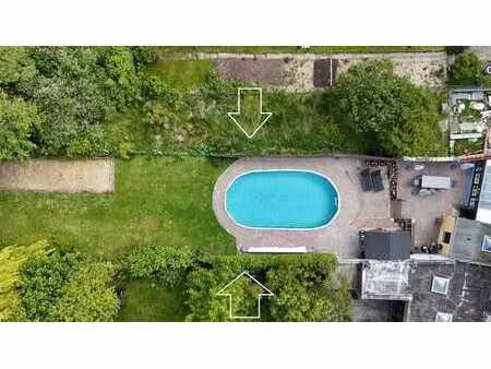 genval : maison 5 ch  garage et jardin avec piscine