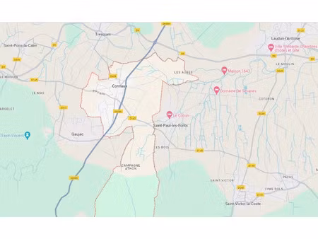 vente terrain 408 m² à connaux (30330)  83 900 €