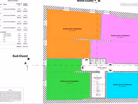 appartement totalement refait à neuf + stationnement couvert