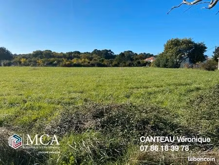 terrain 590 m² saint palais sur mer