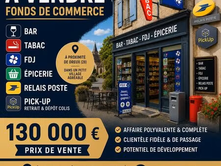 à vendre fond de commerce bar tabac fdj