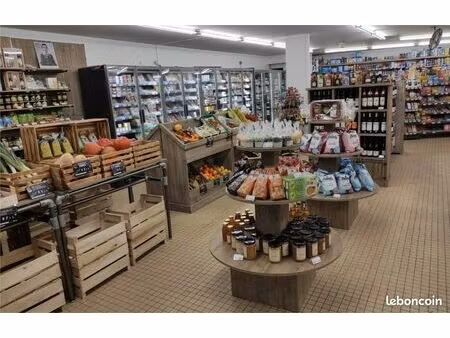 bail commerce - opportunité unique – reprise supérette alimentaire (154 m²) + boucherie (4