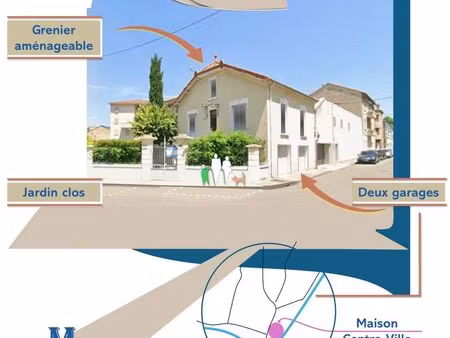 belle maison au calme  à quelques centaines de mètres des lycées/ecoles et de toutes les c