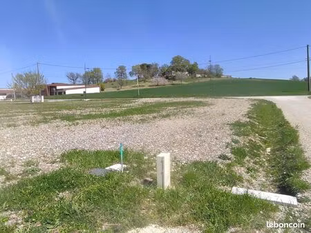 terrain 900 m² ribagnac